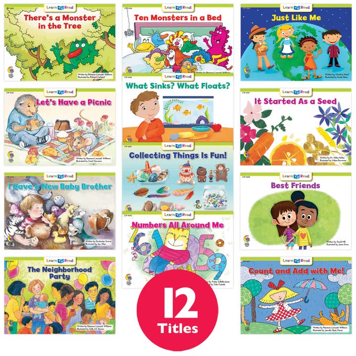 Apprendre à lire, pack varié 13, niveau F pour la vente par Creative Teaching Press