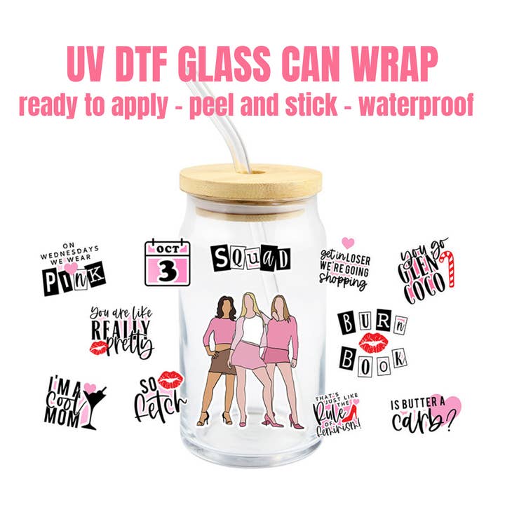 UV DTF bekerverpakking #168 voor wholesale door One Stop Cups