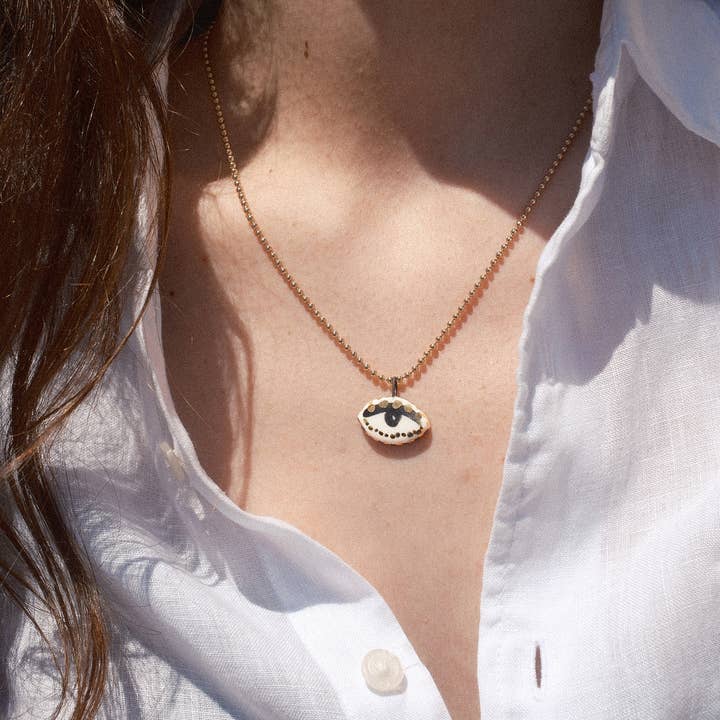 Carola Spitzer - Wholesale Pendant/Charm Necklace - Not so evil eye charm Necklace2