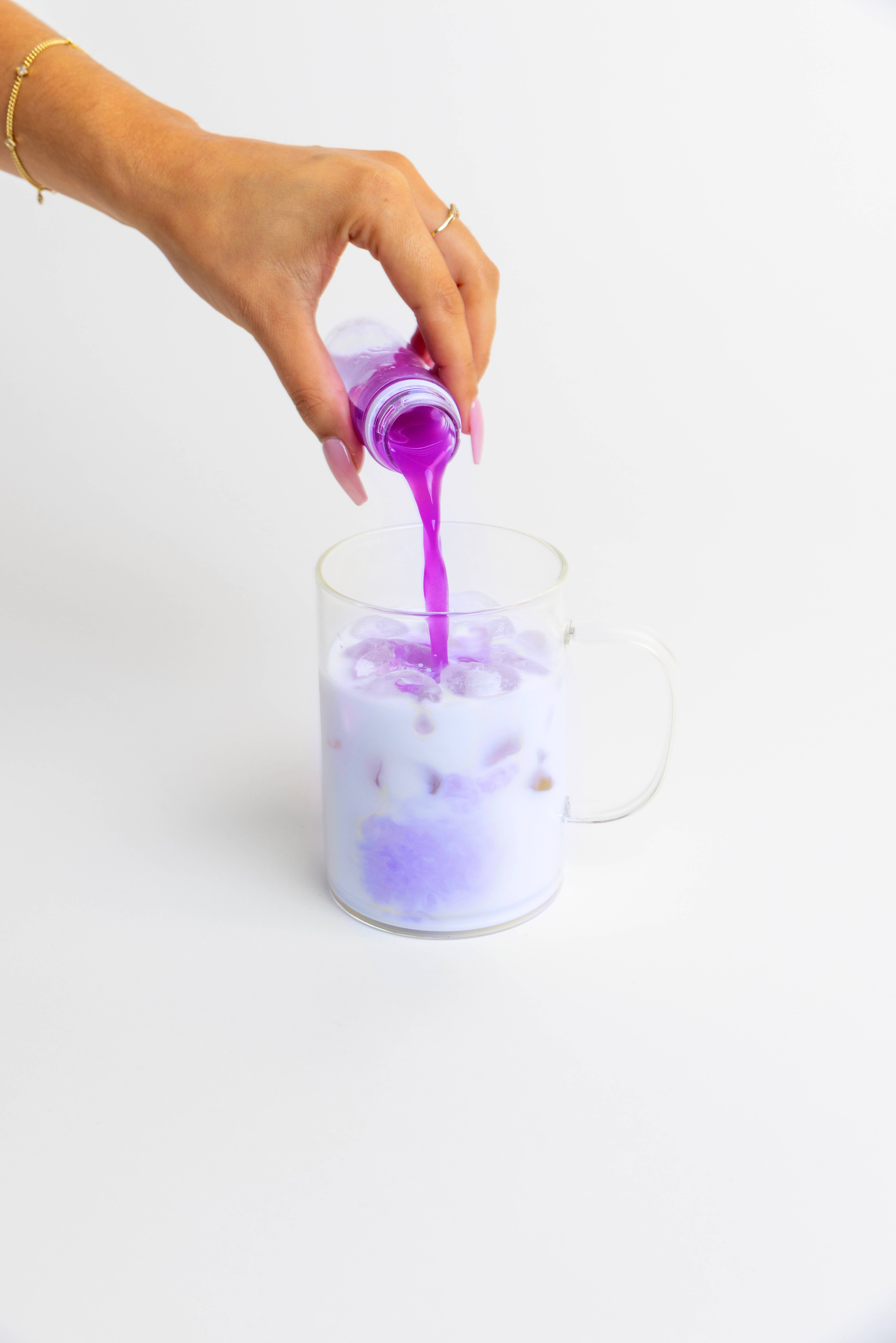 TIGER SHOT - Wholesale Protein/Superfood Powder - PURPLE MATCHA SHOT for lattes (16 Servings)4