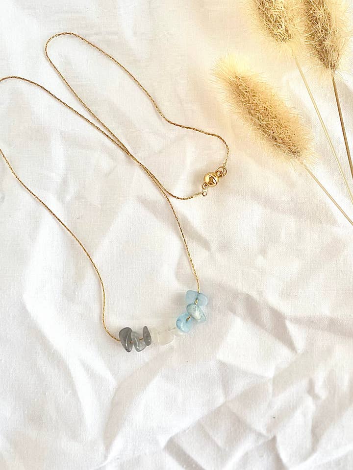 Moon Energy Necklace for wholesale by MN Clay Co