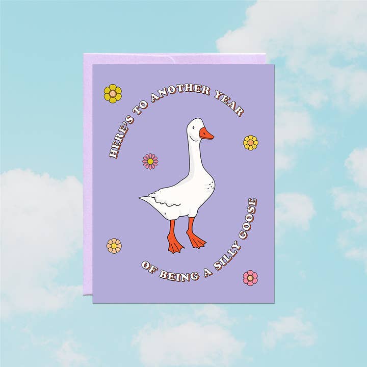 Party Mountain Paper co. - Wholesale Birthday Card - Silly Goose | Birthday Card