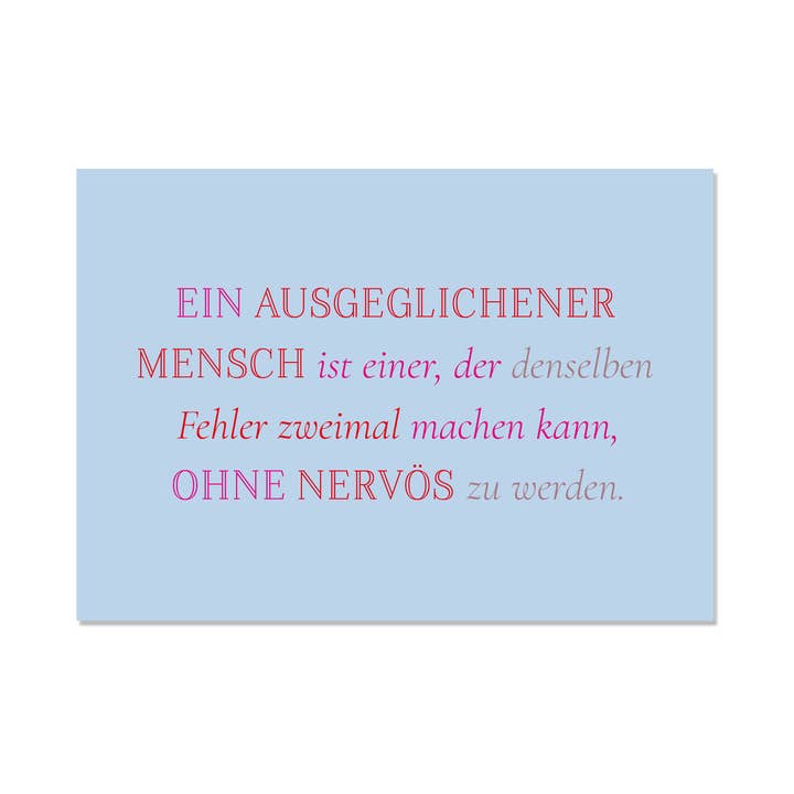 Vykort över, misstag för wholesale av Langelütje