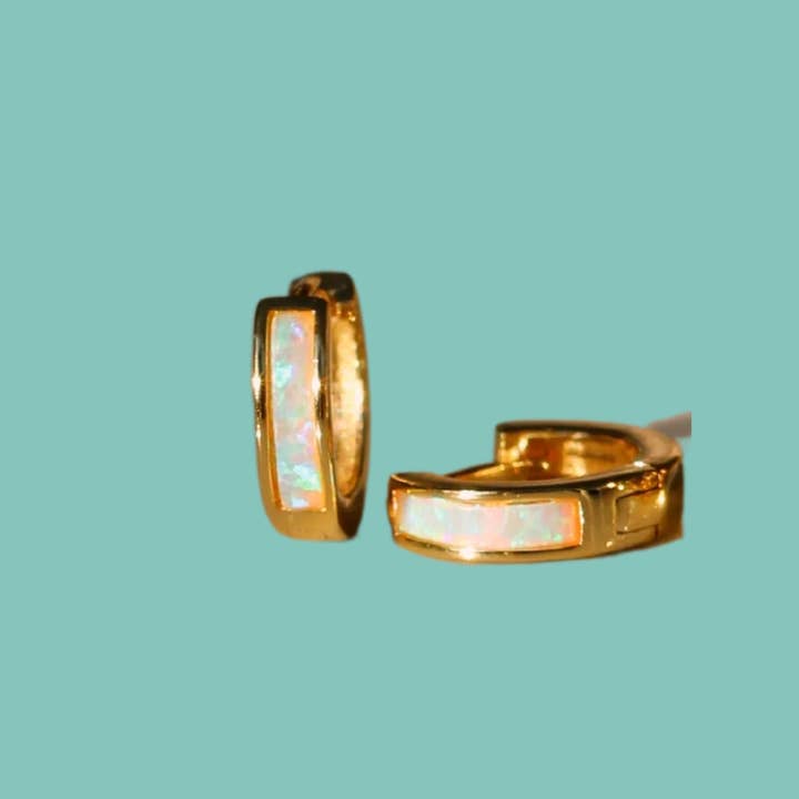 Boucle d'oreille Salty pour la vente par Maman Hippie Brand