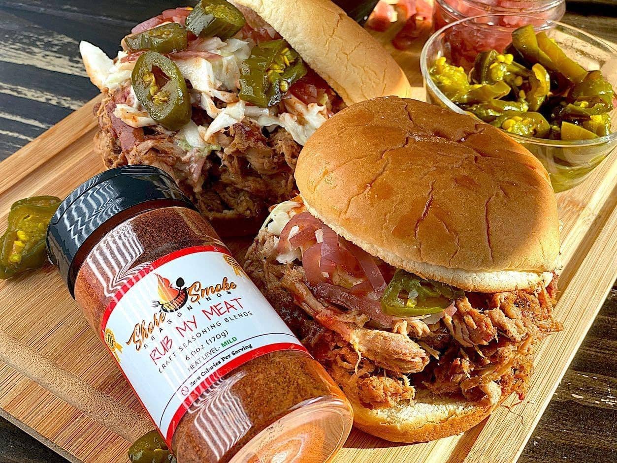 Shore Smoke Seasonings, LLC - Vente Marinades en poudre - ASSAISONNEMENTS POUR FUMÉE DE RIVAGE - FROTTEZ MA VIANDE5