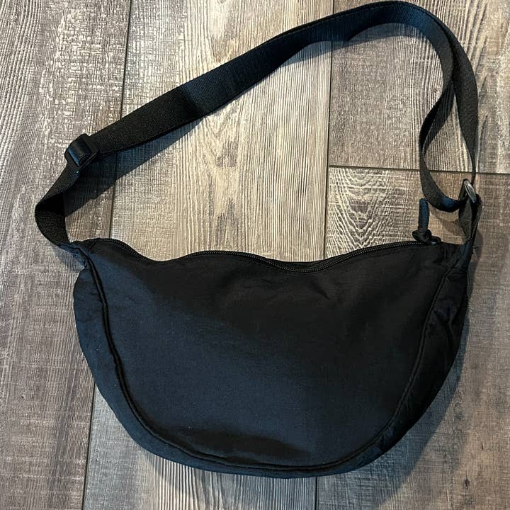 JILLIAN INK LLC - Wholesale Crossbody Bag - Women's - Nylon Crescent Crossbody Bag