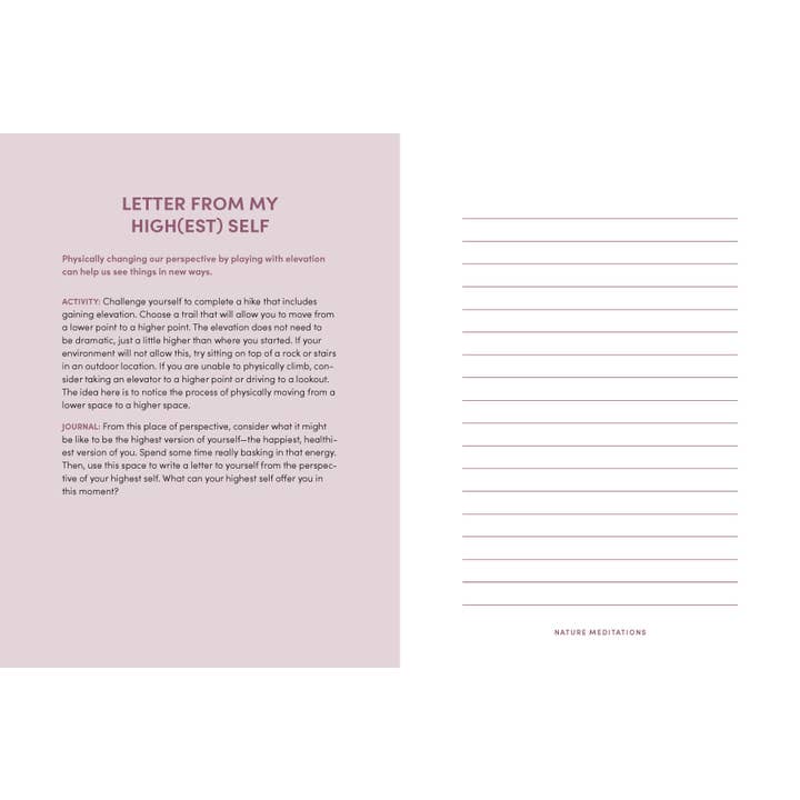 Chronicle Books - Wholesale Journal/Diary - Nature Meditations Journal6