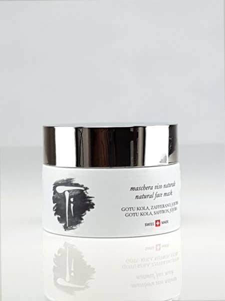 Masque facial ultra hydratant - Gotu Kola, safran, jojoba pour la vente par Tinsapono Natural Cosmetics