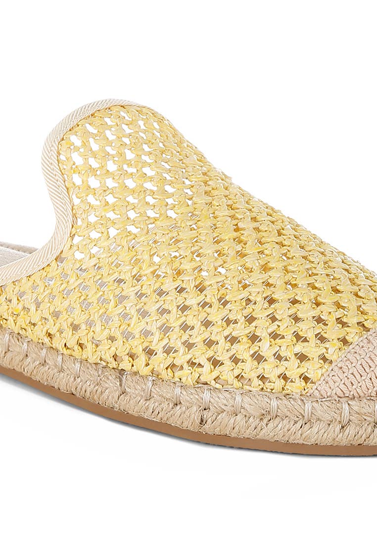 Rag Company - Wholesale Mules - Women's - Nongai Raffia Espadrilles Mules5