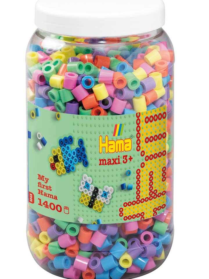 HAMA Dose mit Perlen Pastellmix für den Großhandel von Hama