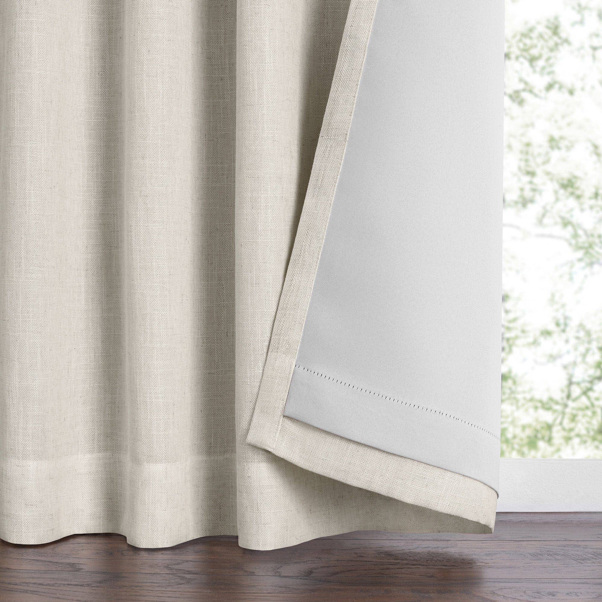 Threadmade Home - Wholesale Curtain - Harrow Solid Texture Blackout Window Curtain Panel14