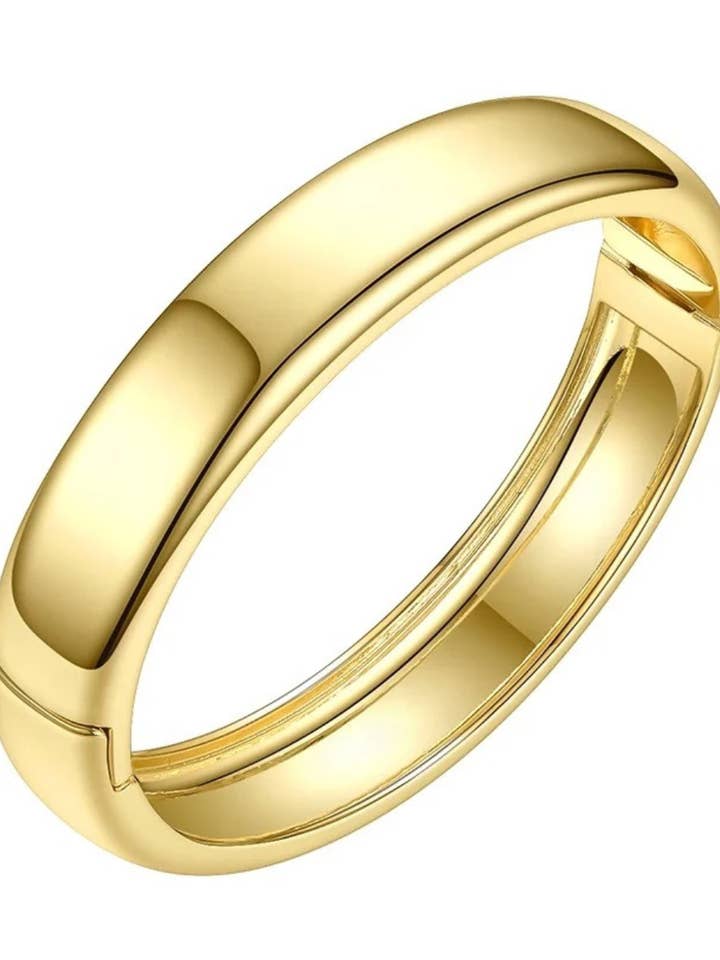 Thick Bangle Bracelet for wholesale by Hjane Jewels