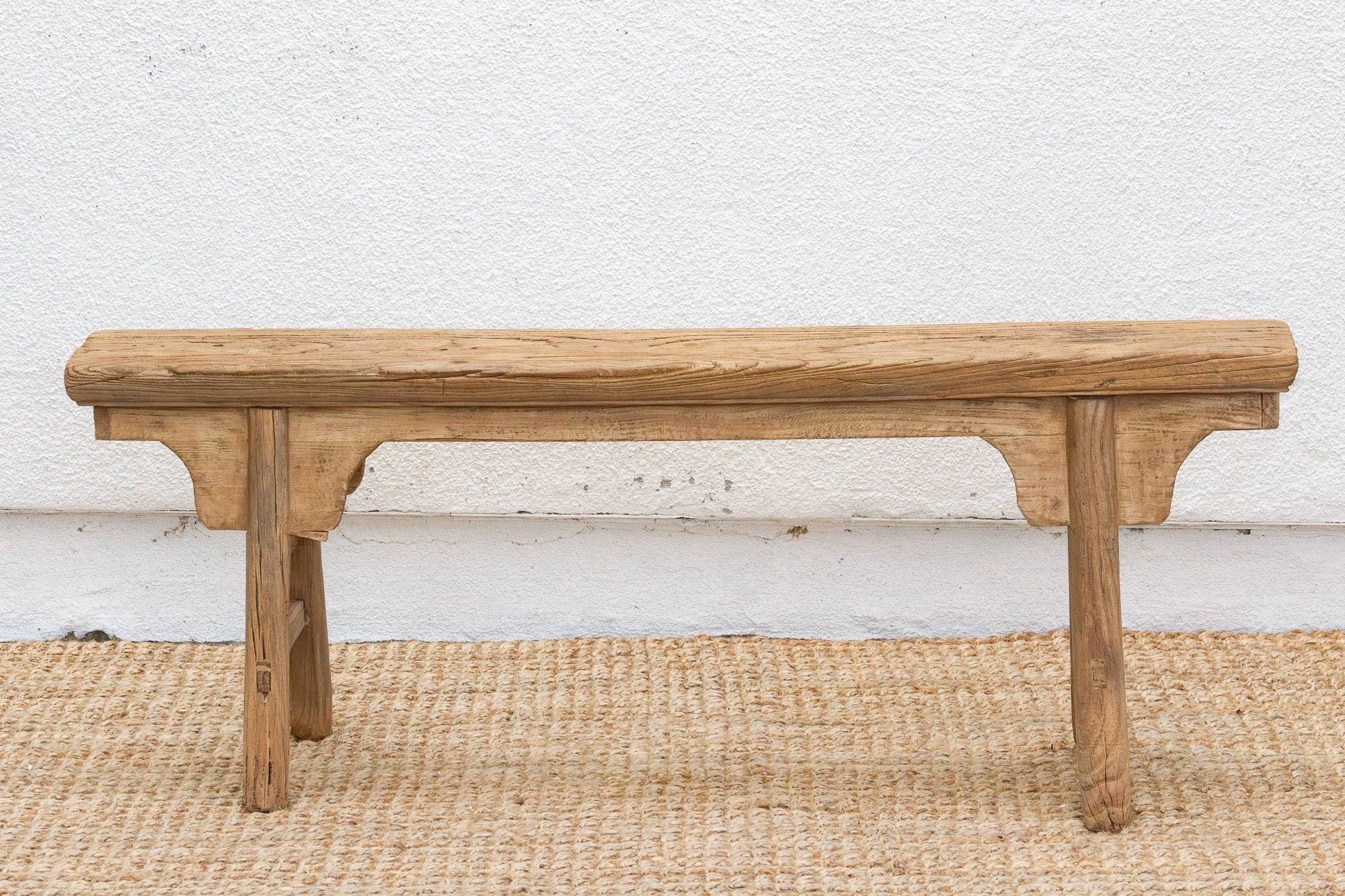 De-cor - Wholesale Bench - 61" Long Rustic Farmhouse Style Bench3
