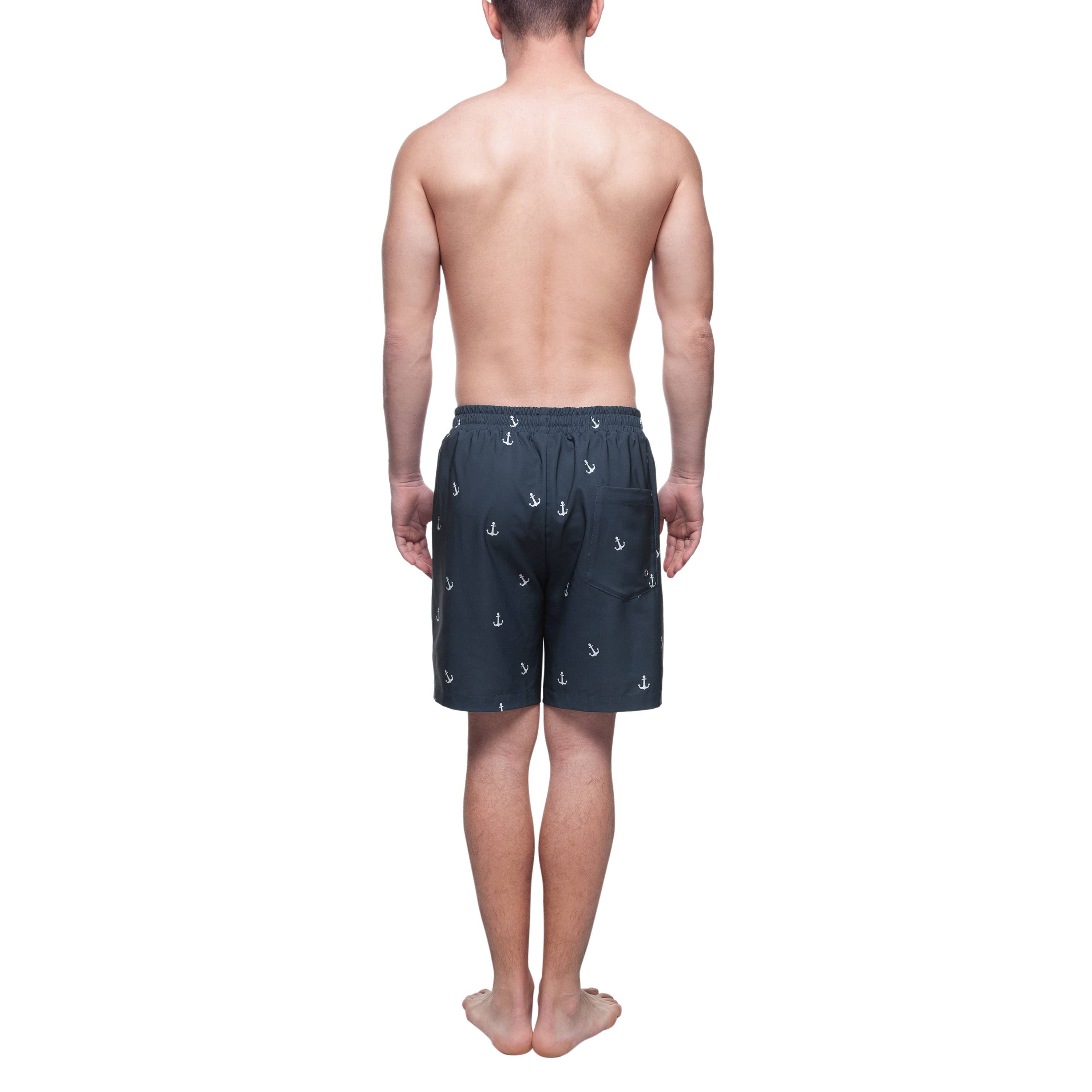 Rokka & Rolla - Wholesale Swim Shorts - Men's - Men's 7'' Stretch Swim Short with Compression Liner Swimwear23
