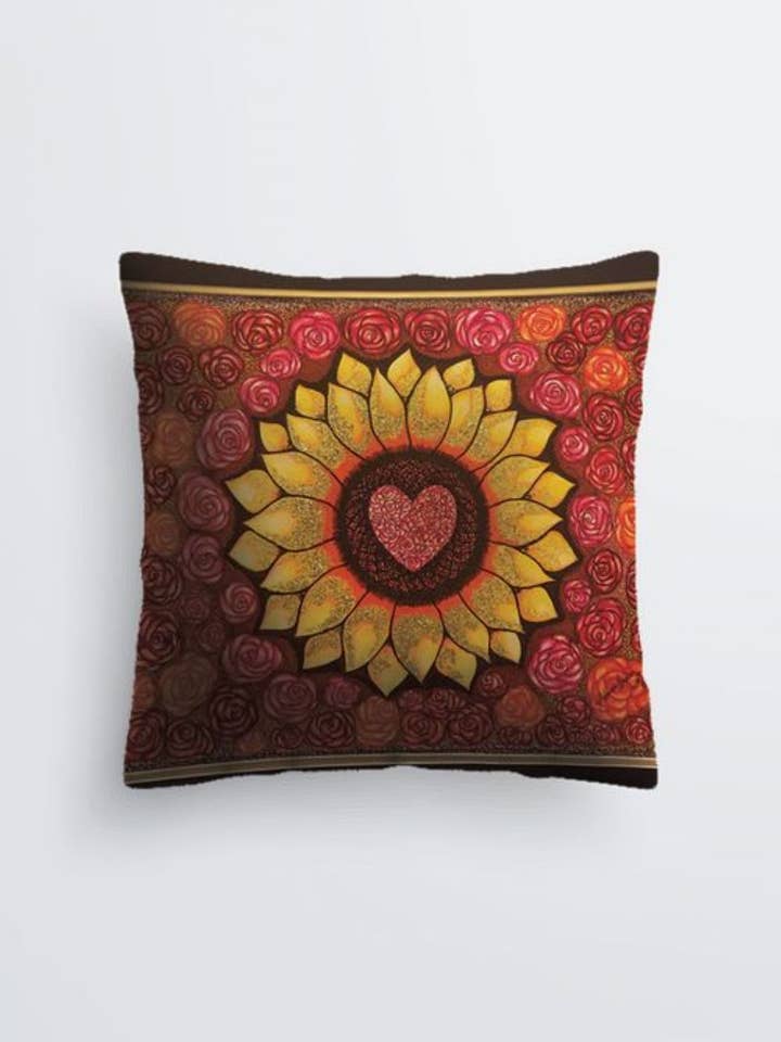 Sunflower - Pablo Cushion (assorted)* for wholesale by Rabeenadesigns