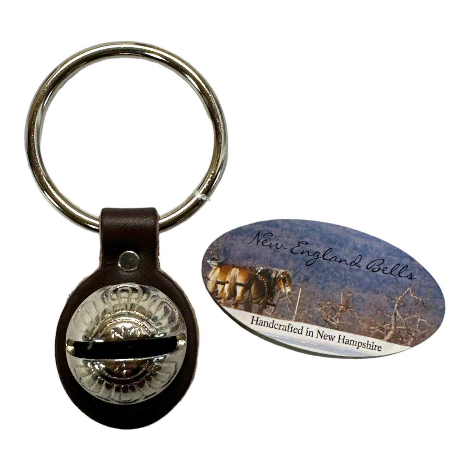 New England Bells - Wholesale Bell - Traditional Strap Bells - #4 Size Bells - 1 Bell on Strap9