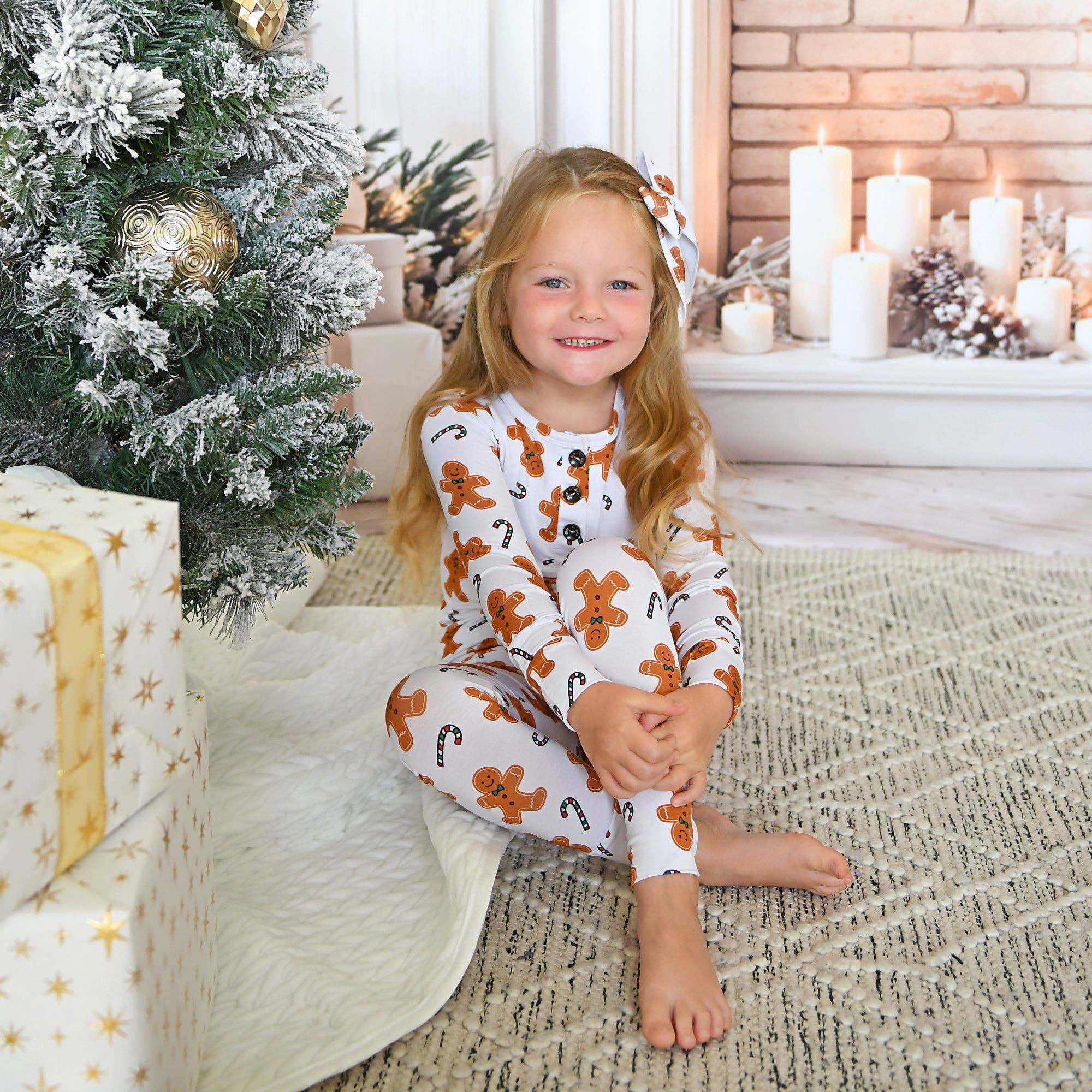 Gigi and Max – Engroshandel Pyjamasæt - Børn – Fritz Peberkage TO-DELS Matchende Julepyjamas3