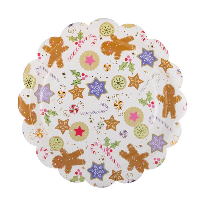 PLPL615 - Gingerbread Cookies Plate for wholesale by My Mind’s Eye
