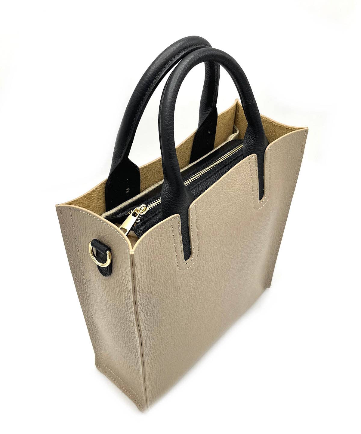 Suie Valentini srl - Wholesale Shoulder Bag - Women's - Genuine leather shoulder bag, for women, made in Italy, art. 1124452