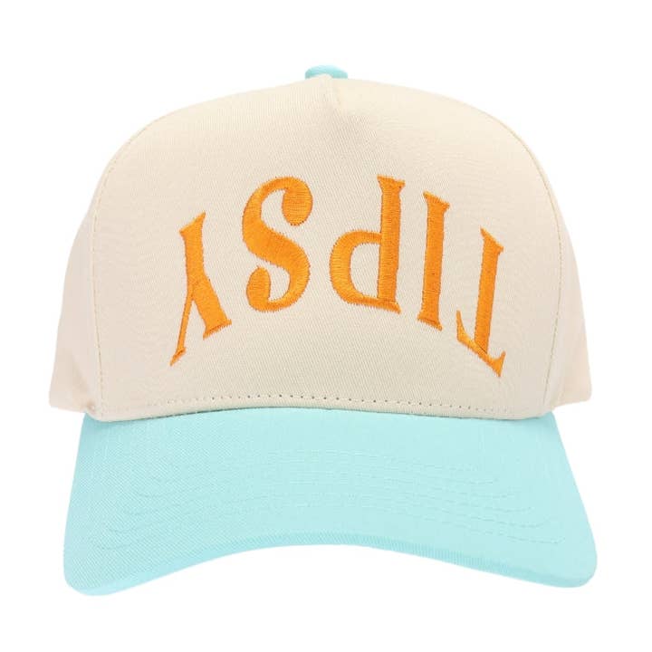 Stitch Your Style - Wholesale Trucker Hat - Women's - Tipsy Embroidered Trucker Hat0