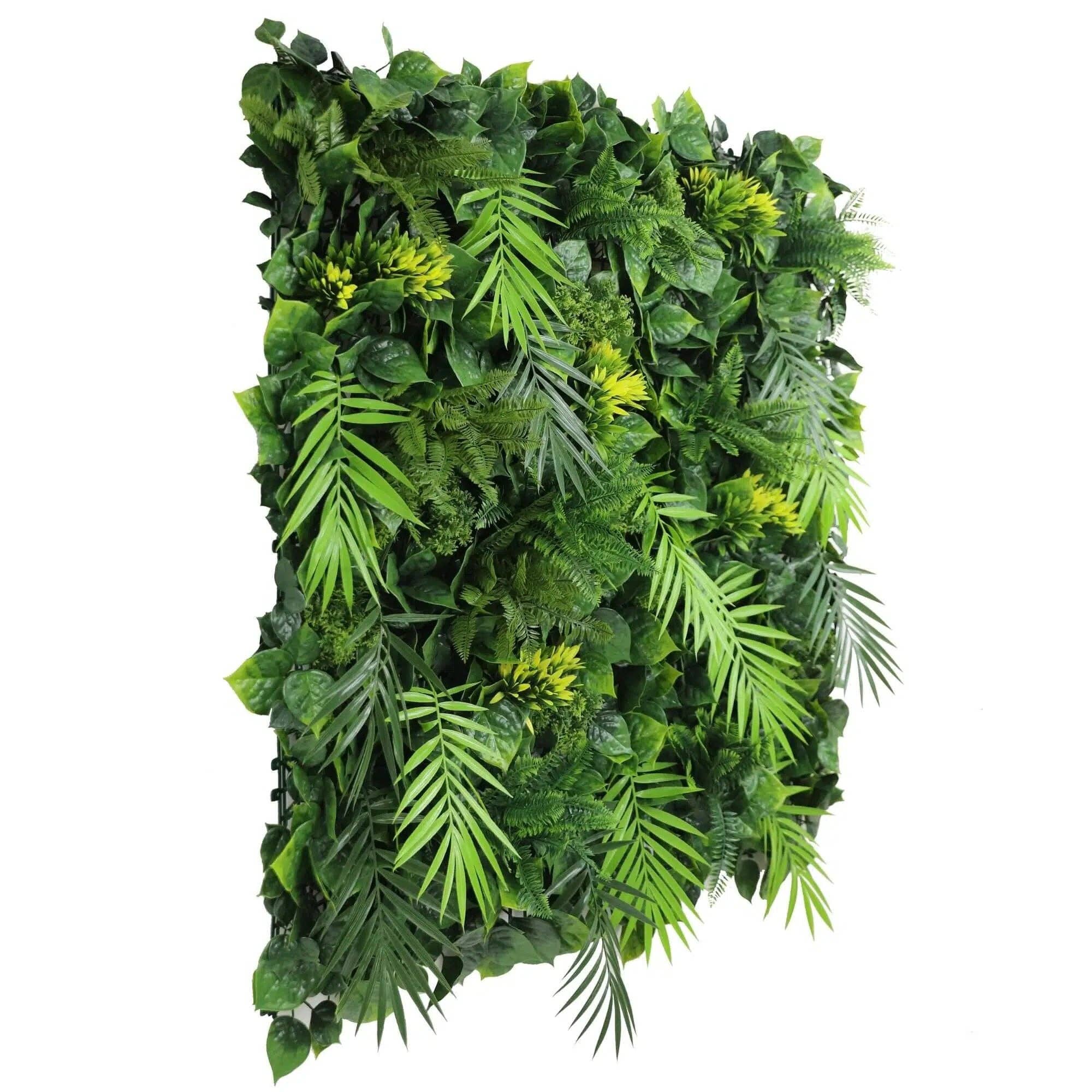 Designer Plants - Wholesale Artificial plant - Luxury Flowering Hawaiian Sunrise Artificial Vertical Garden 40" x 40" 11SQ FT Commercial Grade UV Resistant2