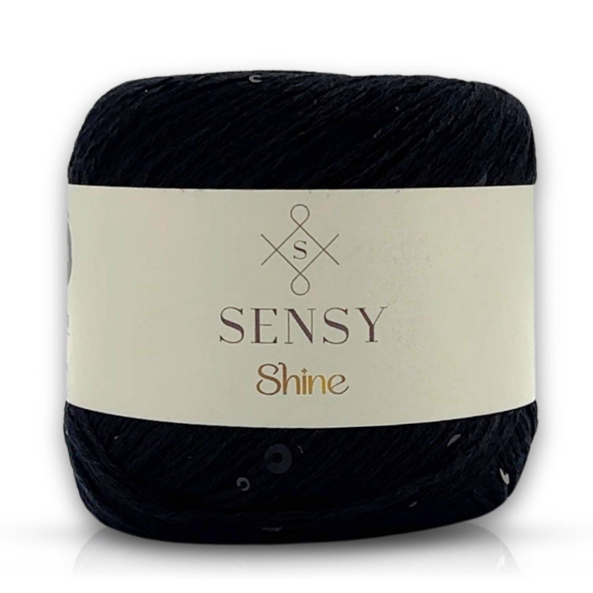 Sensy - Wholesale Yarn - Sensy Shine Yarn, 3.5 oz, 340 yards, Gauge 2 Fine0