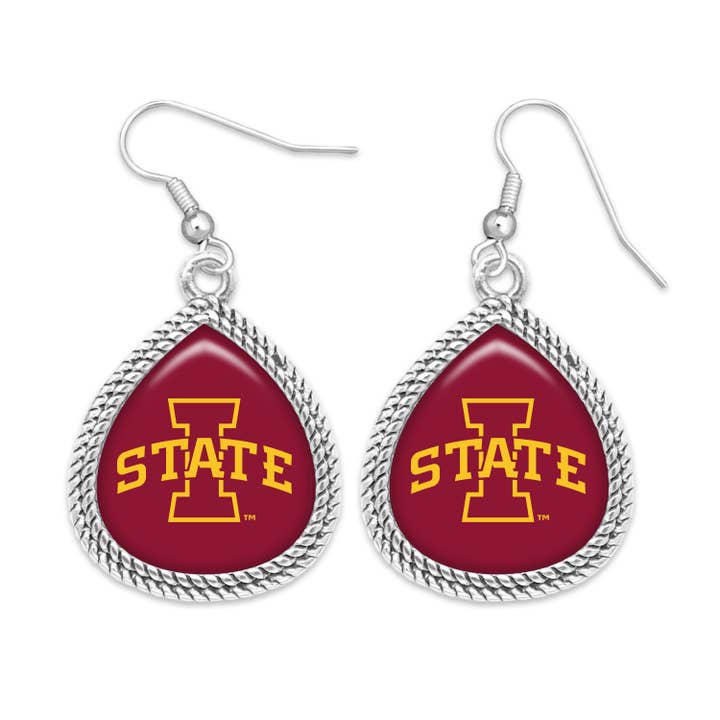 Iowa State Cyclones Willow Earrings for wholesale by From The Heart
