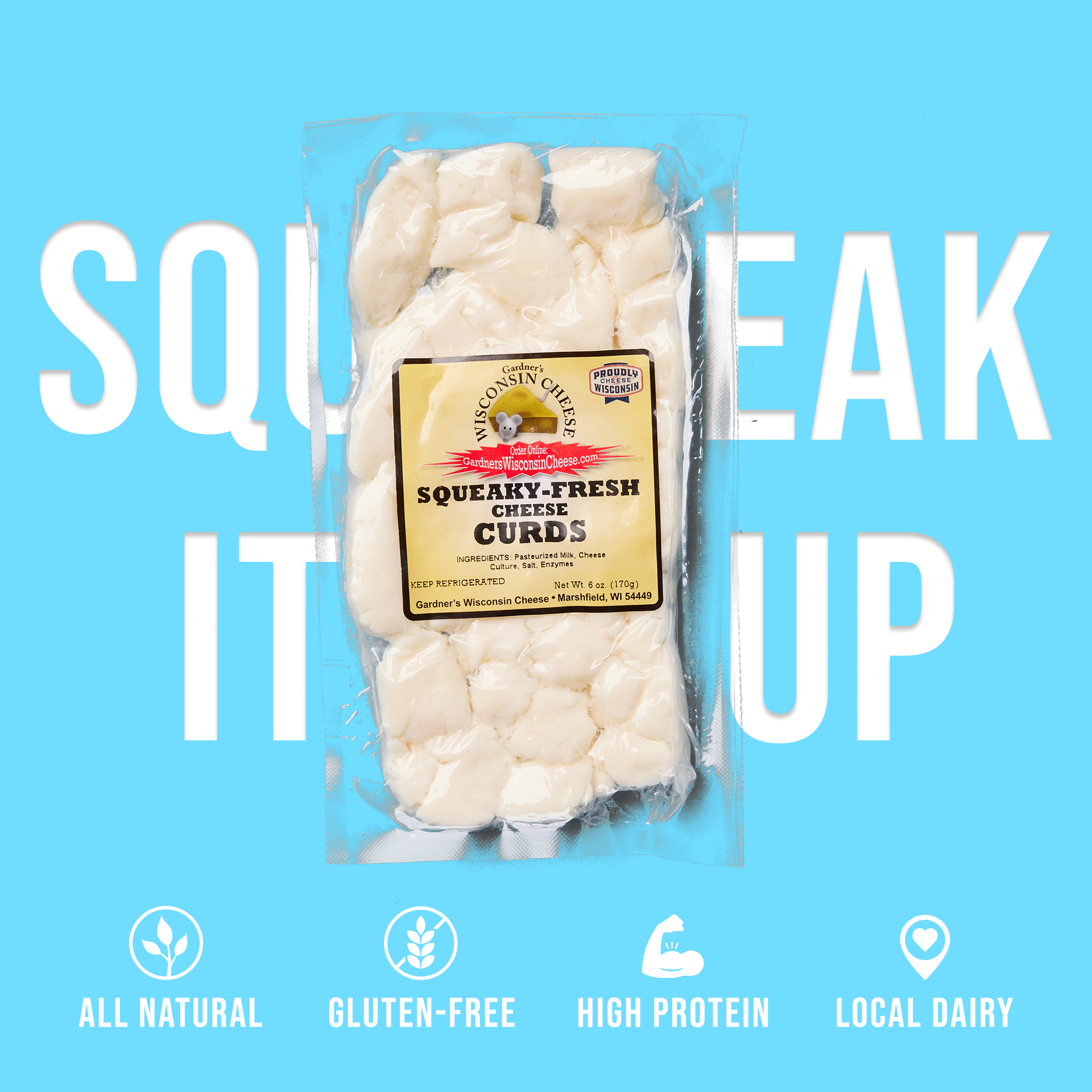 Gardner's Wisconsin Cheese and Sausage - Wholesale Cheese - Cheese Curds (Squeaky Cheese)2