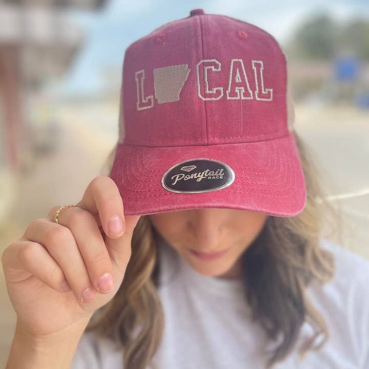 Adelle Linen - Wholesale Baseball Cap - Women's - Custom Local State Hat0