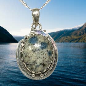K-2 Stone Pendant - Promotes healing and relaxation. for wholesale by World Gems Jewelry LLC