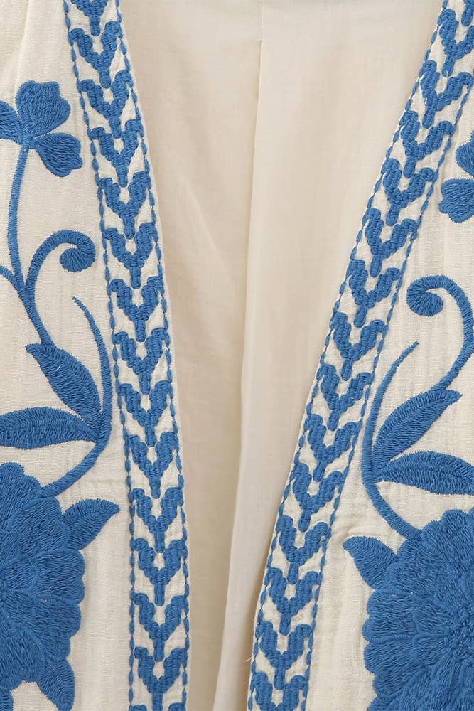 UNISHE – Großhandel Oberbekleidungsweste – Damen – Trendige bestickte Vintage-Weste für den Sommer ZK20233