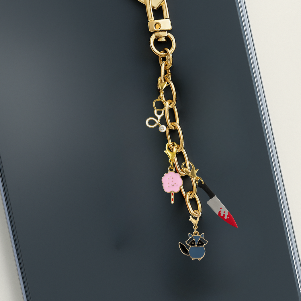 Little Smut Closet - Vente Bracelets à breloques/pendentifs - Chaine Charme Moineau Kindle0