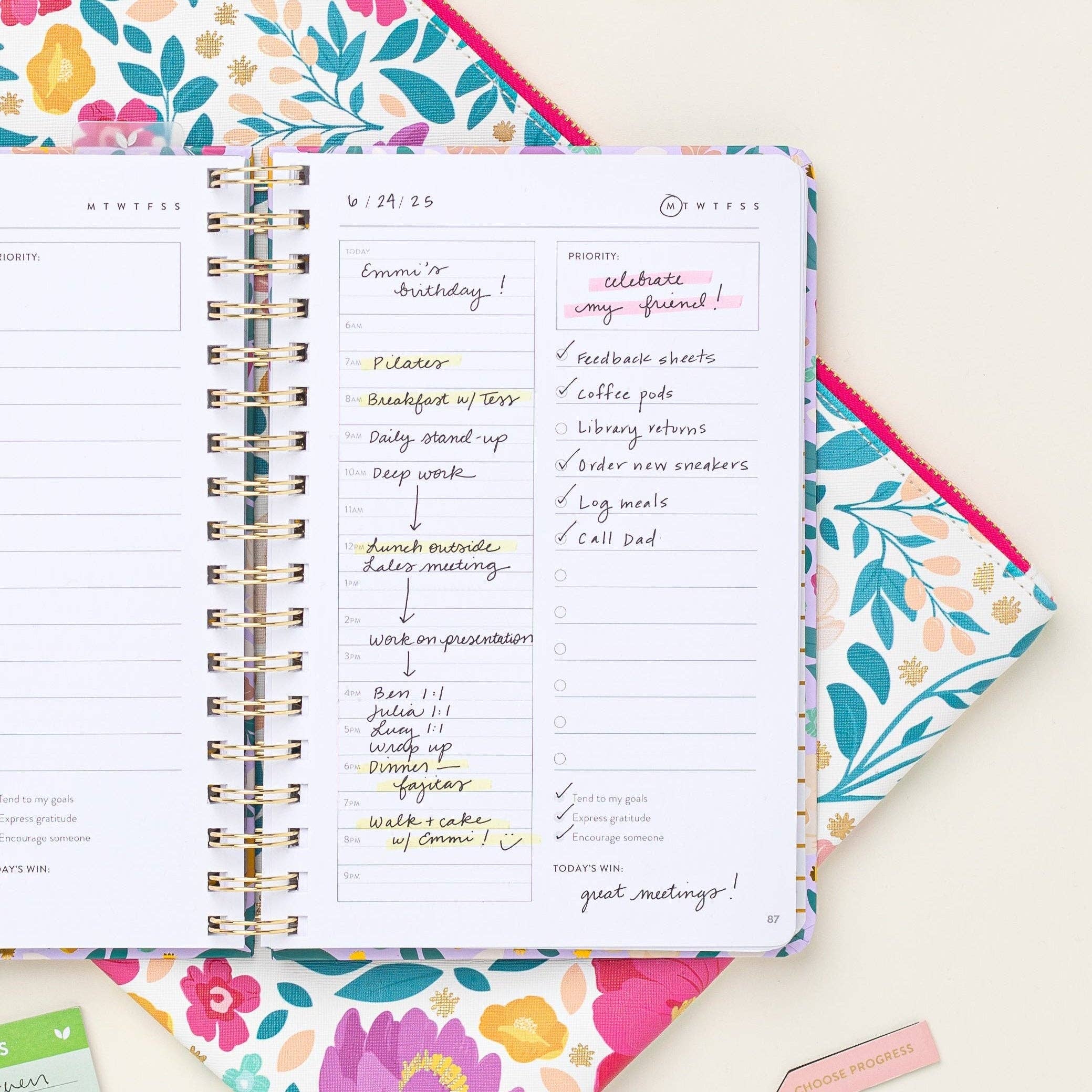 Cultivate What Matters - Wholesale Planner - Fresh Start Daily Goal Planner® | Aloe12