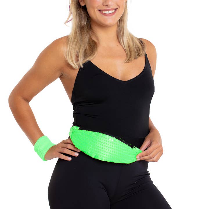 Riñonera Verde Neon para venta al por mayor de Folat BV