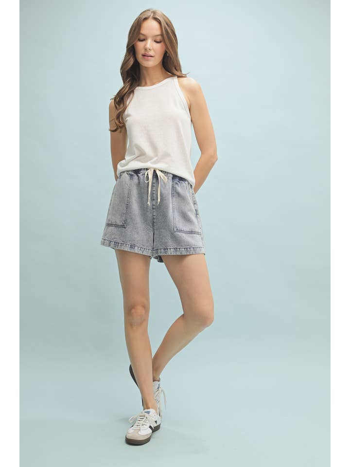 Wishlist Apparel - Wholesale Tank Top - Women's - BASIC HIGH NECK TANK TOP / WL24-95049