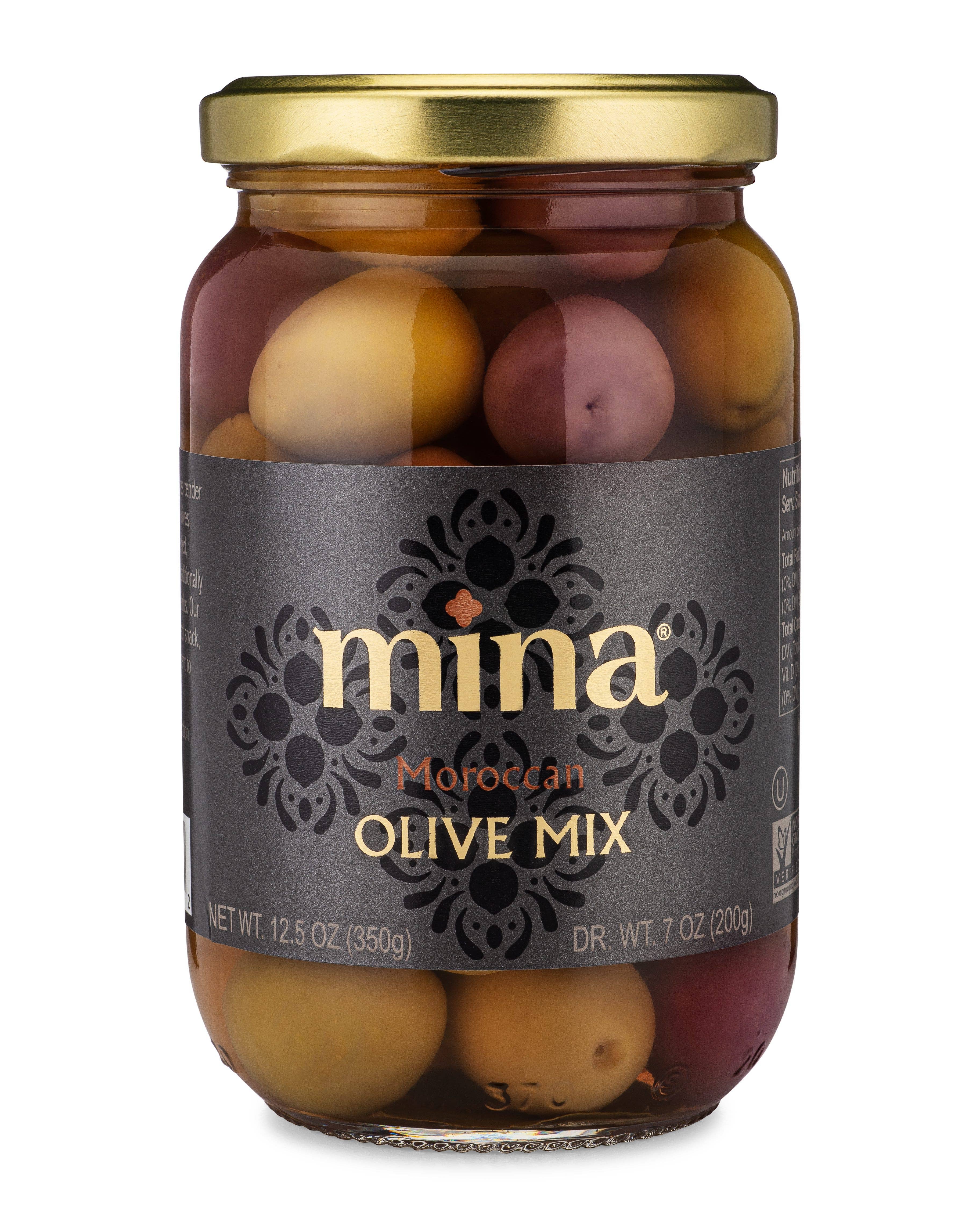 Mina - Wholesale Olives - 12.5 oz Olive Mix