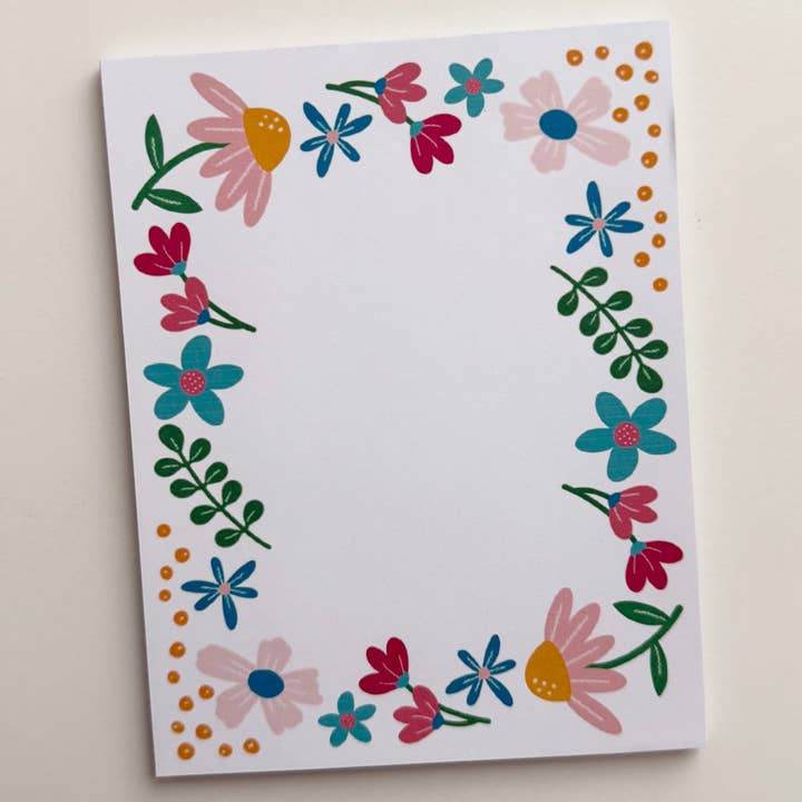 AMW the studio - Wholesale Notepad - Flower Pops Notepads