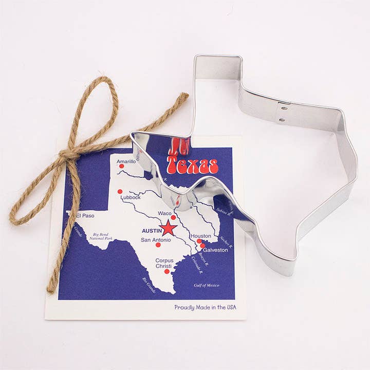 Texas Cookie Cutter for wholesale by Ann Clark