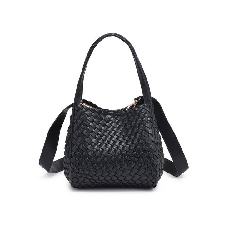 Moda Luxe – wholesale Crossbody bag – Women's – Roxy Woven Double Handle Woven Crossbody