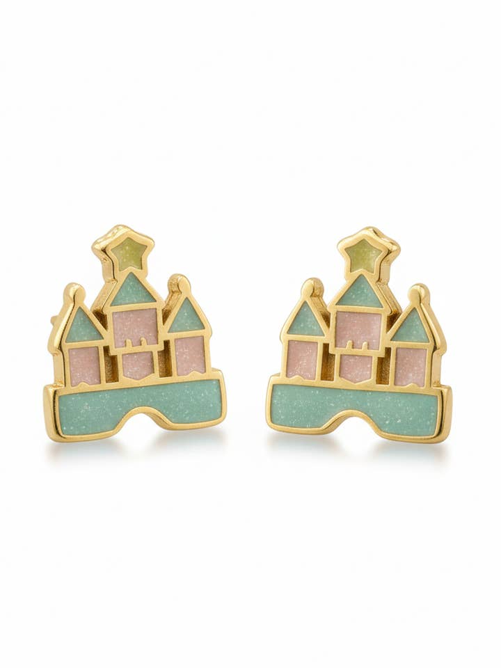 Barnens magiska slottsörhängen för wholesale av Cassette Barcelona