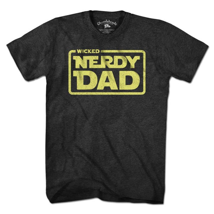 Wicked Nerdy Dad T-Shirt for wholesale by Chowdaheadz