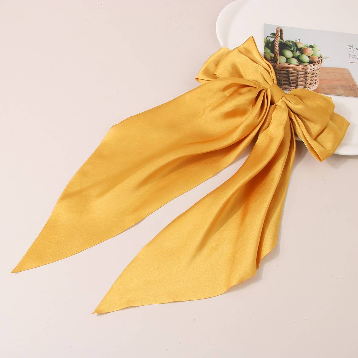 NINEXIS - Wholesale Hair Bow - Women's - CWAHA1104_SIMPLE TEMPERAMENT BOW HAIR CLIP5