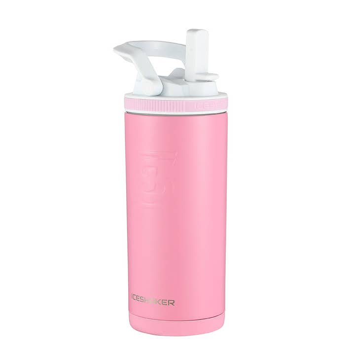 Ice Shaker – wholesale Water bottle – 14oz Sport Bottle - Pink1