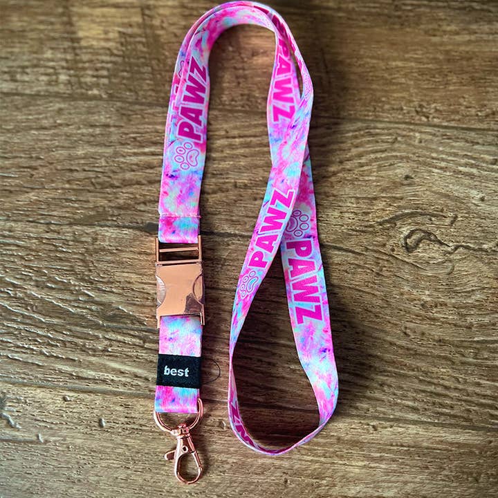 PAWZ - Wholesale Lanyard - Women's - Tie Dye Lanyard0