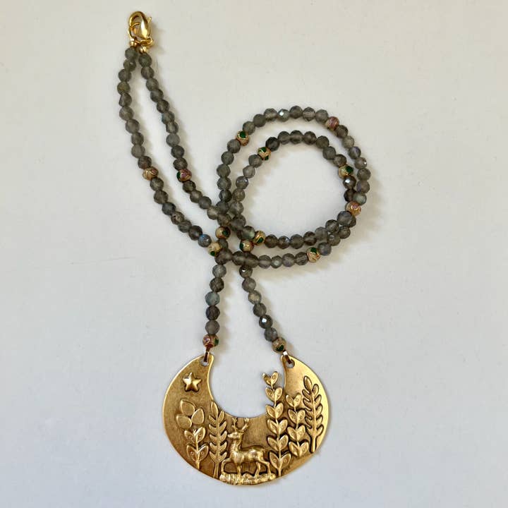 Sandrine France Studio – Engroshandel Halskæde med vedhæng – Allegra halskæde3