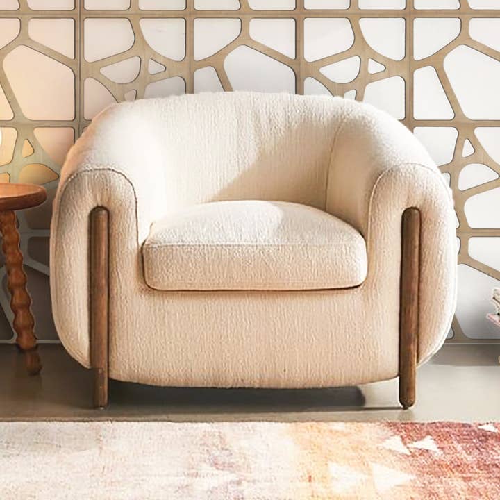 Paneles huecos de madera - Arte de pared orgánico - Panel decorativo para venta al por mayor de Studio Rima