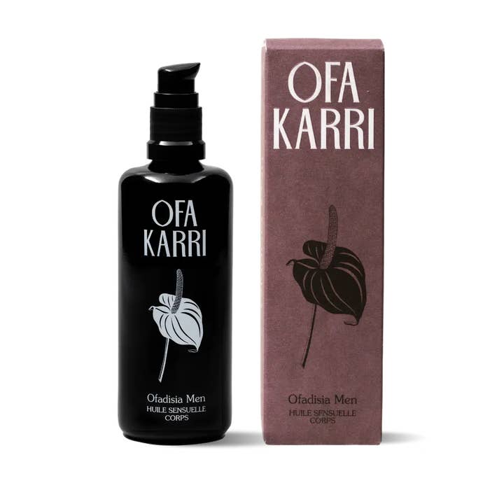 Ofadisia Men sensual body oil for wholesale by Ofa Karri