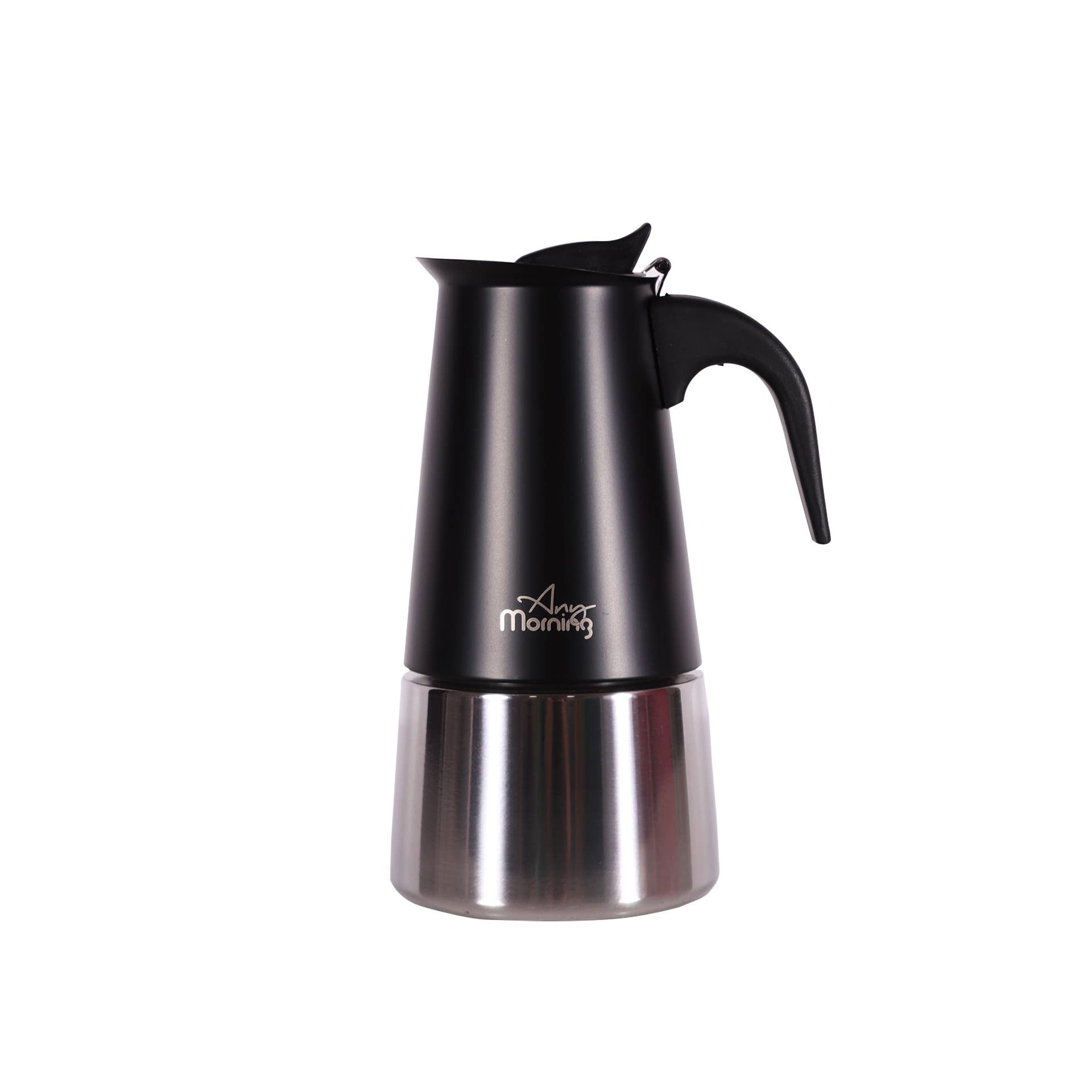 Biggbrands GmbH - Wholesale French Press - Any Morning 300ml Stainless Steel Stovetop Espresso Maker1