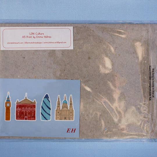 Emma Holmes Art - Wholesale Art Print - London Culture - Art Print7