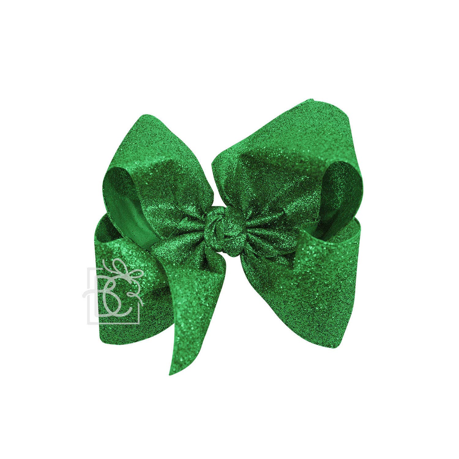 Beyond Creations, LLC - Wholesale Hair Bow - Kids - GLITTER METALLIC BOW ON CLIP31